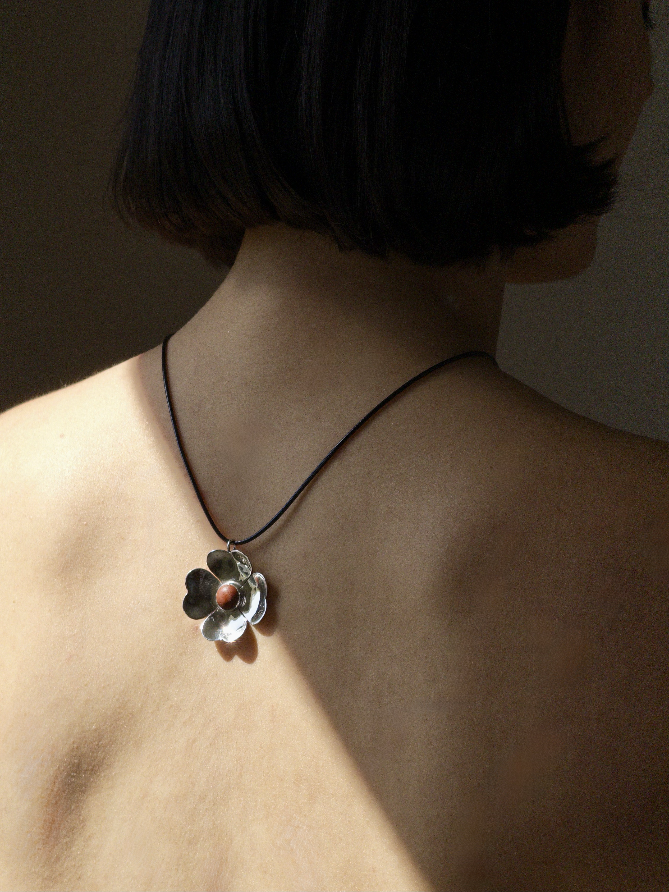Editorial close up of handmade jewelry